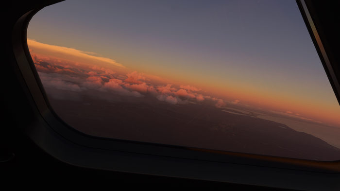 Microsoft Flight Simulator 2020 view from an Airbus cockpit