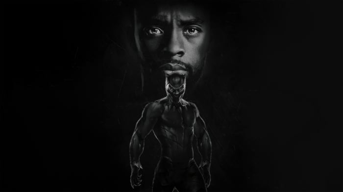 Chadwick Boseman Tribute Black Panther