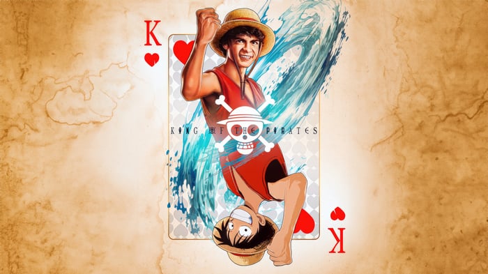 Monkey D. Luffy King of the Pirates Card