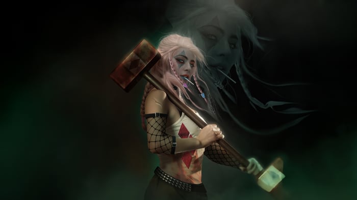 Harley Quinn with a Sledgehammer in Joker Folie A Deux