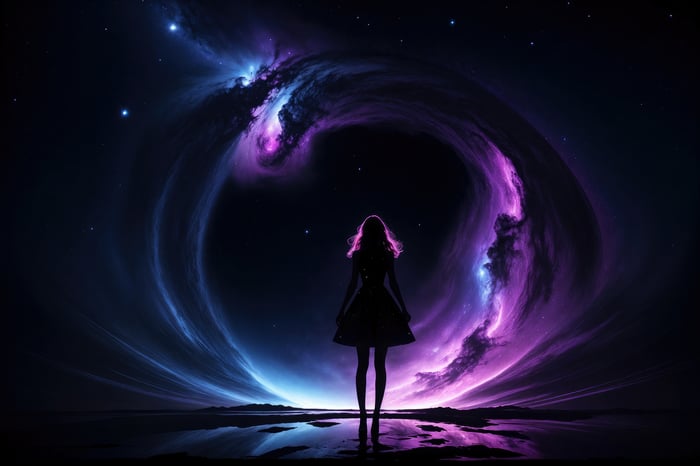 A Girl's Journey Through Cosmic Dreams