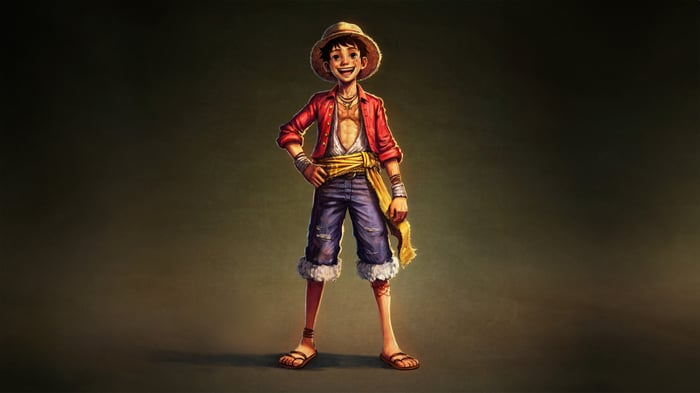 One Piece Monkey D. Luffy Art