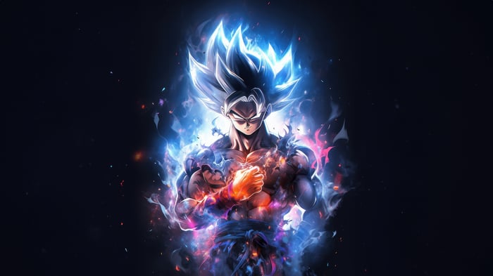 Goku in Ultra Instinct Form