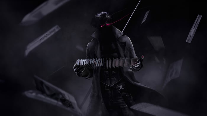 Gambit with Cards and Staff