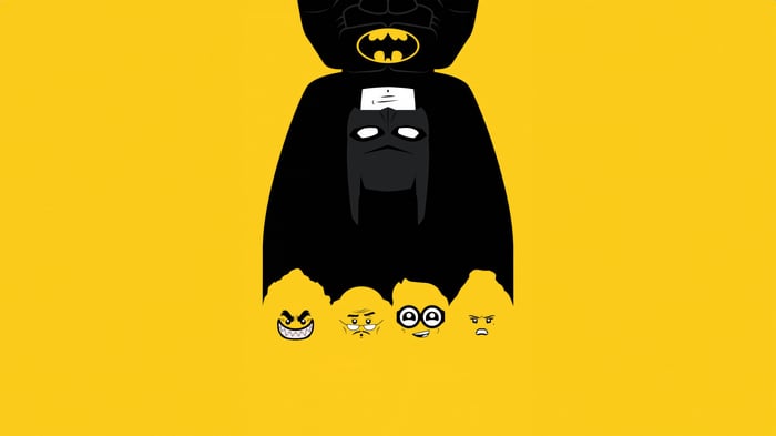 The Lego Batman Movie Minimalist Poster