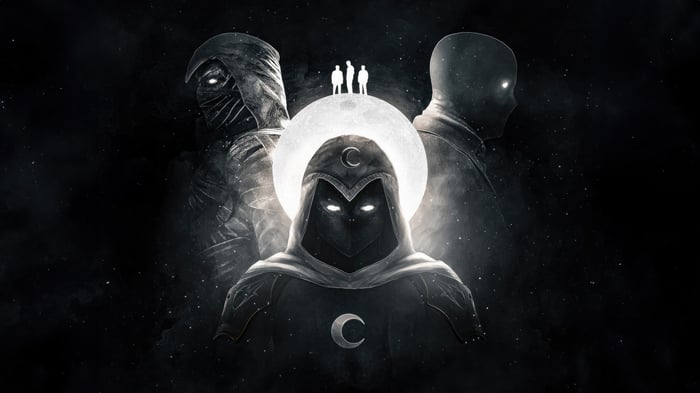Moon Knight and his alternate personalities