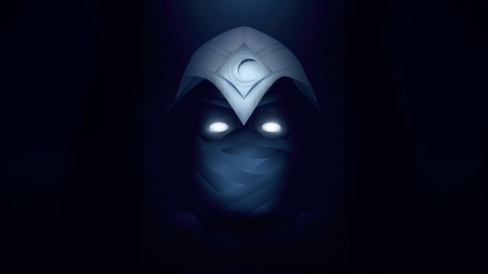 Moon Knight Face Minimal