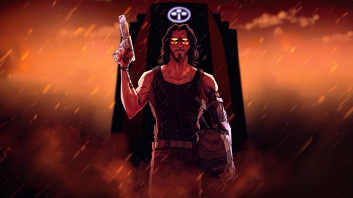 Johnny Silverhand In Cyberpunk 2077