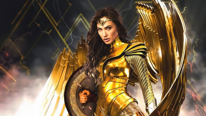 Wonder Woman in Golden Armor