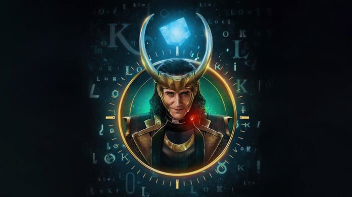 Loki with the Tesseract