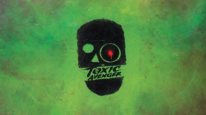 The Toxic Avenger Skull Logo