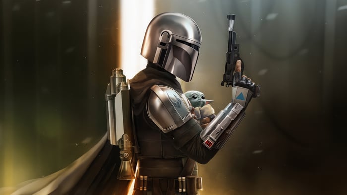 The Mandalorian and Grogu Artwork
