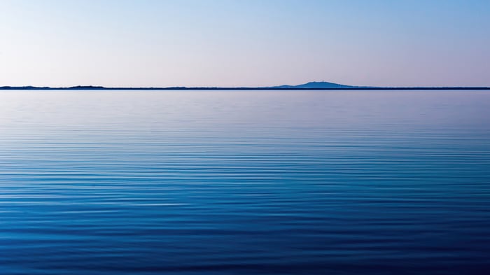 Etang De Thau Lagoon In France