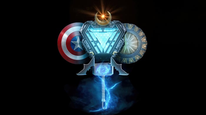 Avengers and Justice League Mashup