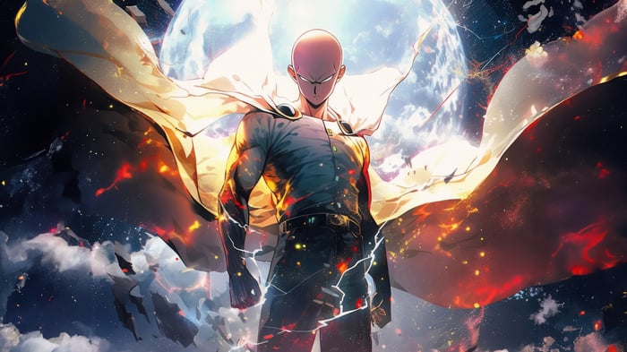 Saitama From Human To God One Punch Man