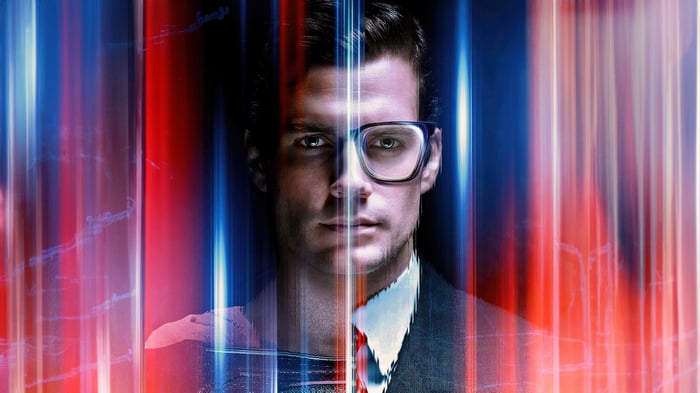 Superman Clark Kent Split Face