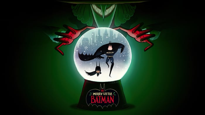 Merry Little Batman Snow Globe