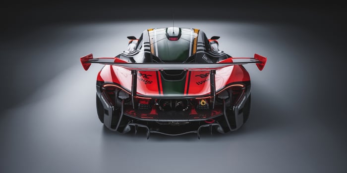 2023 Mclaren P1 Senna Rear View