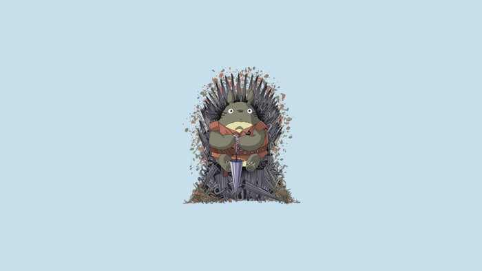Totoro on the Iron Throne