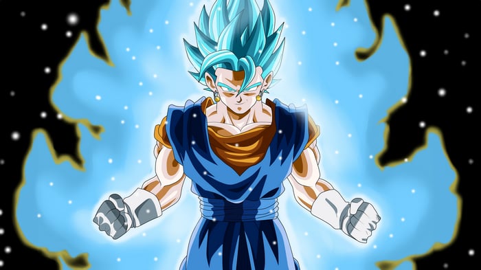 Dragon Ball Super Saiyan Blue Vegito
