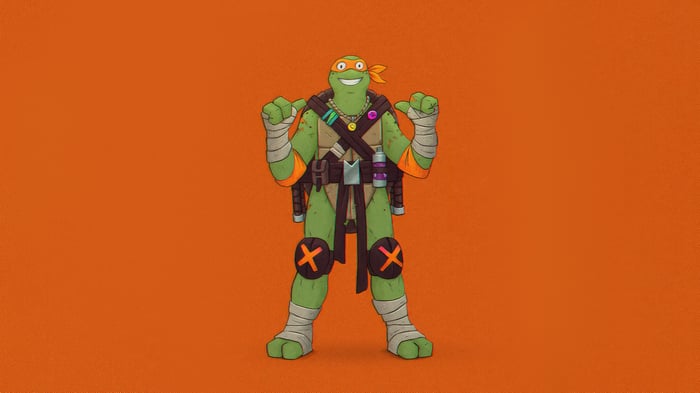 Michelangelo from Teenage Mutant Ninja Turtles