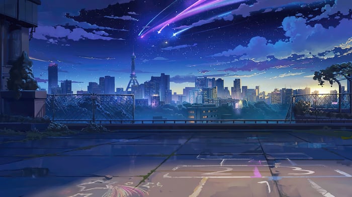Star Guardian Valoran City at Night