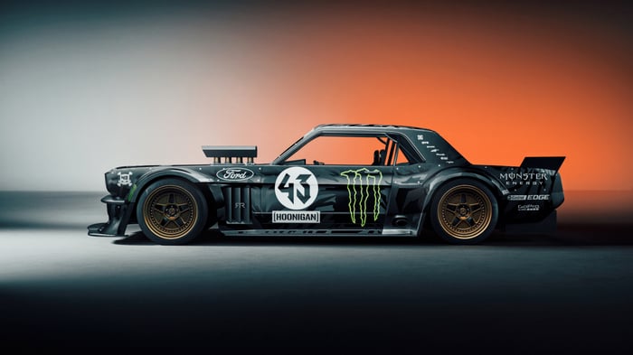 Ford Mustang Hoonigan with Monster Energy Livery
