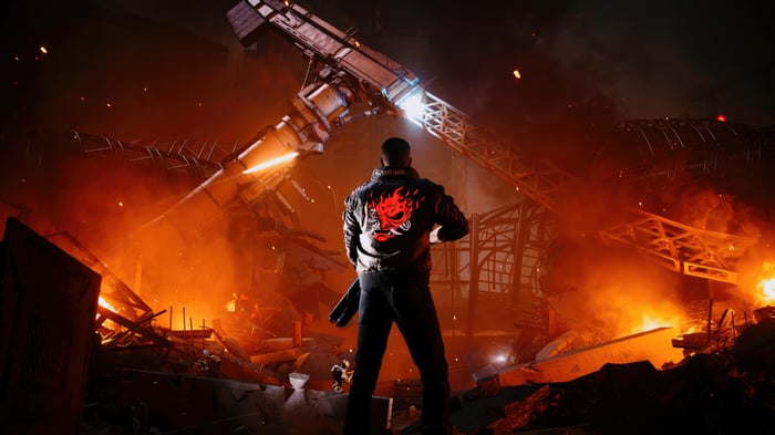 Cyberpunk 2077 Phantom Liberty destruction scene