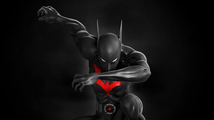 Batman Beyond in a Dynamic Pose