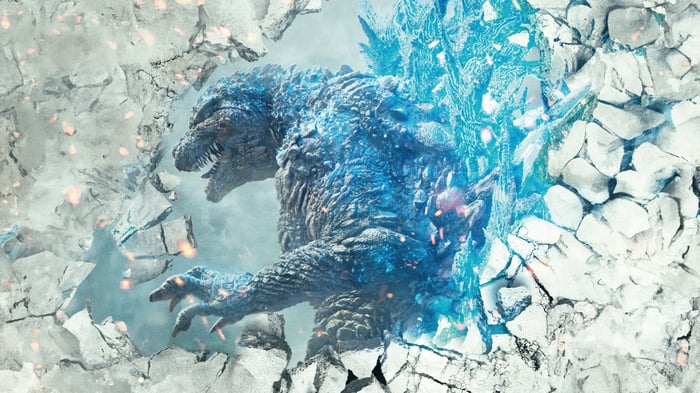 Godzilla Minus One Imax Poster