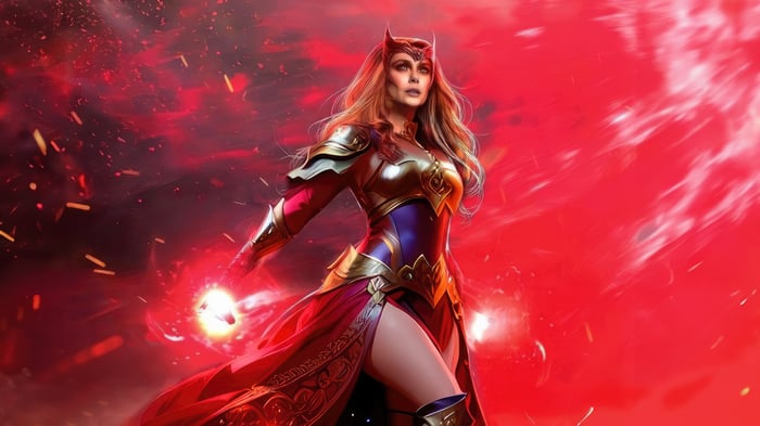 Scarlet Witch Unleashes Chaos Magic