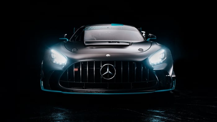 2023 Mercedes-AMG GT2 Pro race car