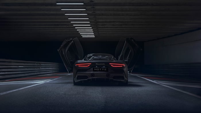 Maserati MC20 Notte Coupe Rear View