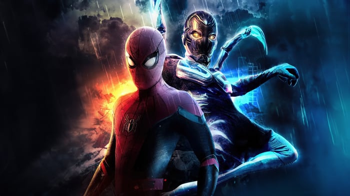 Spider-Man and Blue Beetle Team Up