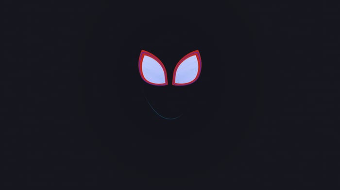 Miles Morales Minimal Spider-Man Eyes