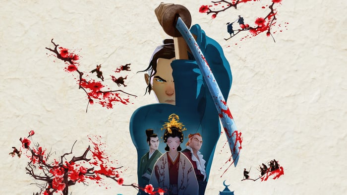 Blue Eye Samurai 2023 Poster