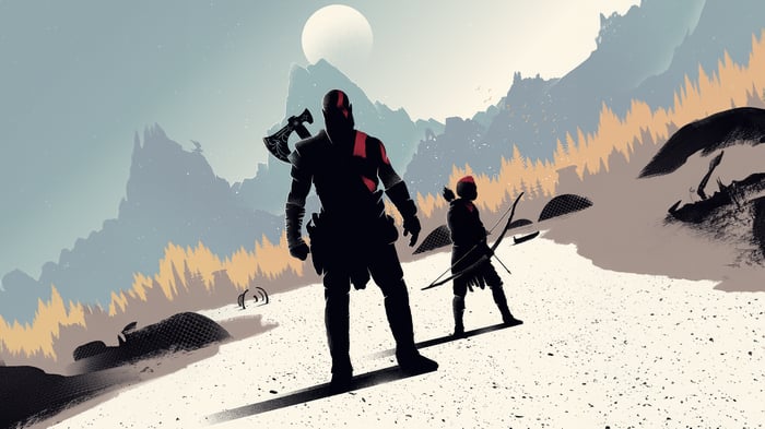 God of War Ragnarok Kratos and Atreus