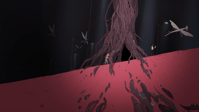 Scavengers Reign: Strange alien world with creatures