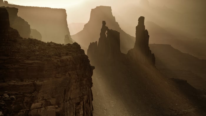 Sun Beams On The Mesa Redeux
