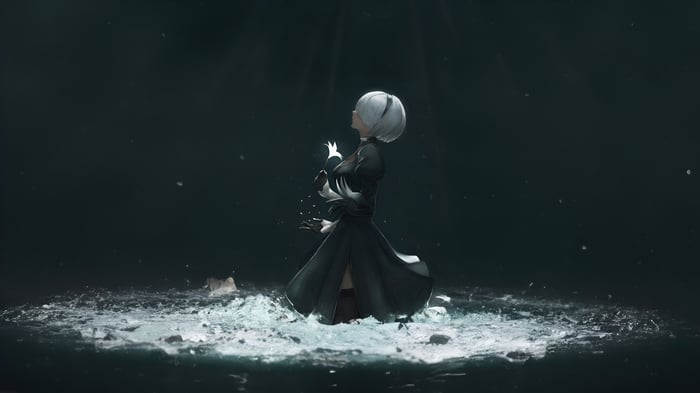 Nier Automata 2b Illuminating Hope