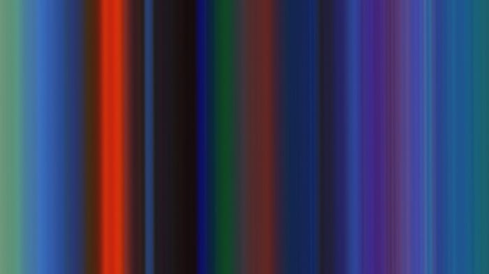 Abstract Vertical Color Stripes Glitch Design