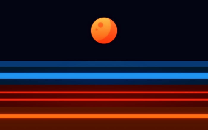 Space Race Mars Dark