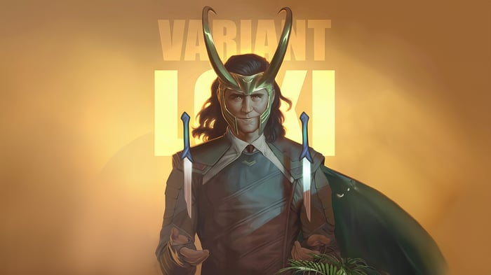 Variant Loki with Swords and Plant