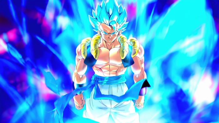 Super Saiyan Blue Gogeta from Dragon Ball Super Broly
