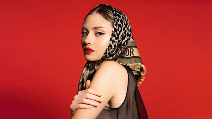 Leni Klum in Dior Beauty Campaign
