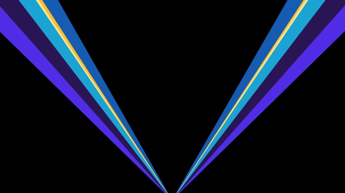 Abstract dark minimal stripes converging