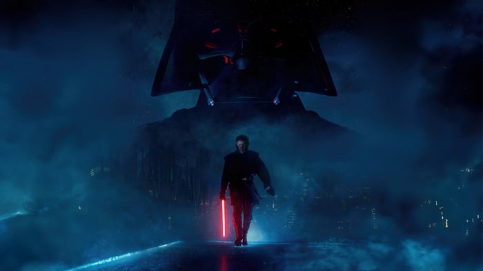 Darth Vader and Anakin Skywalker