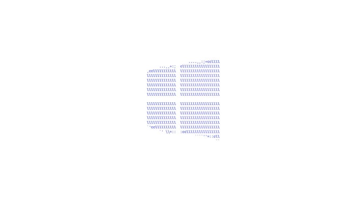 Windows 10 Logo ASCII Art