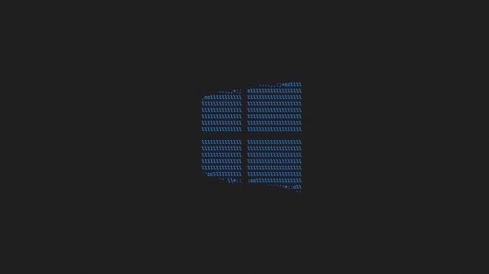 Windows 10 Logo ASCII Art