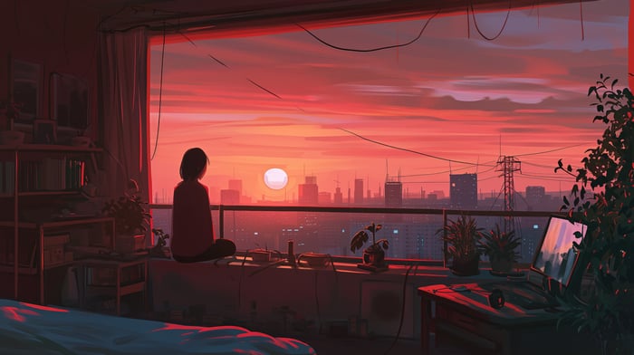 Lofi Girl Relaxing Morning Time